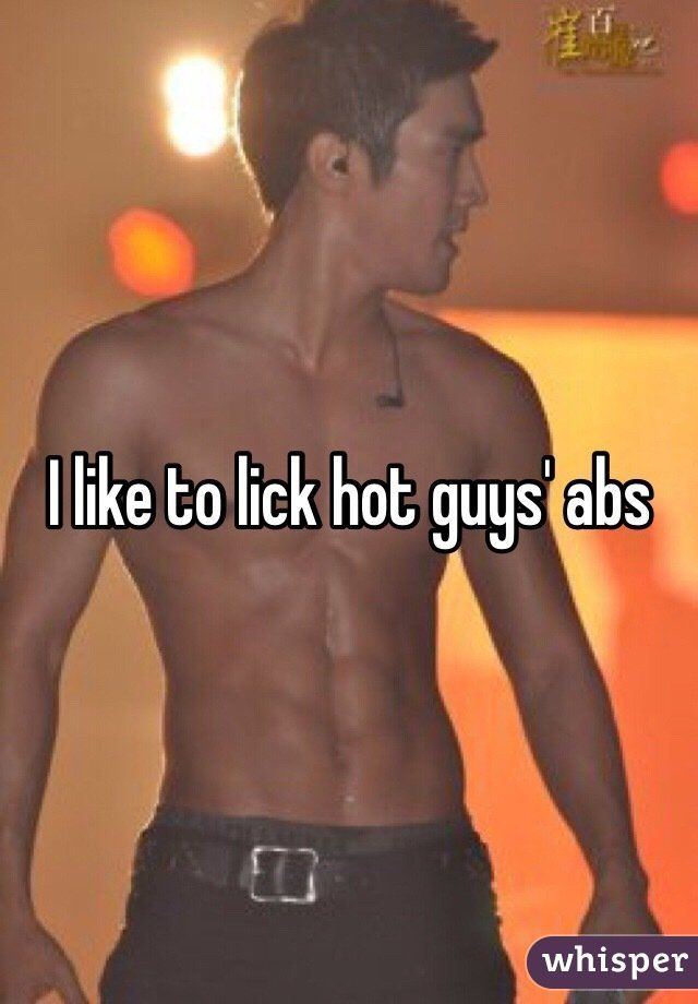 Hot guys lick