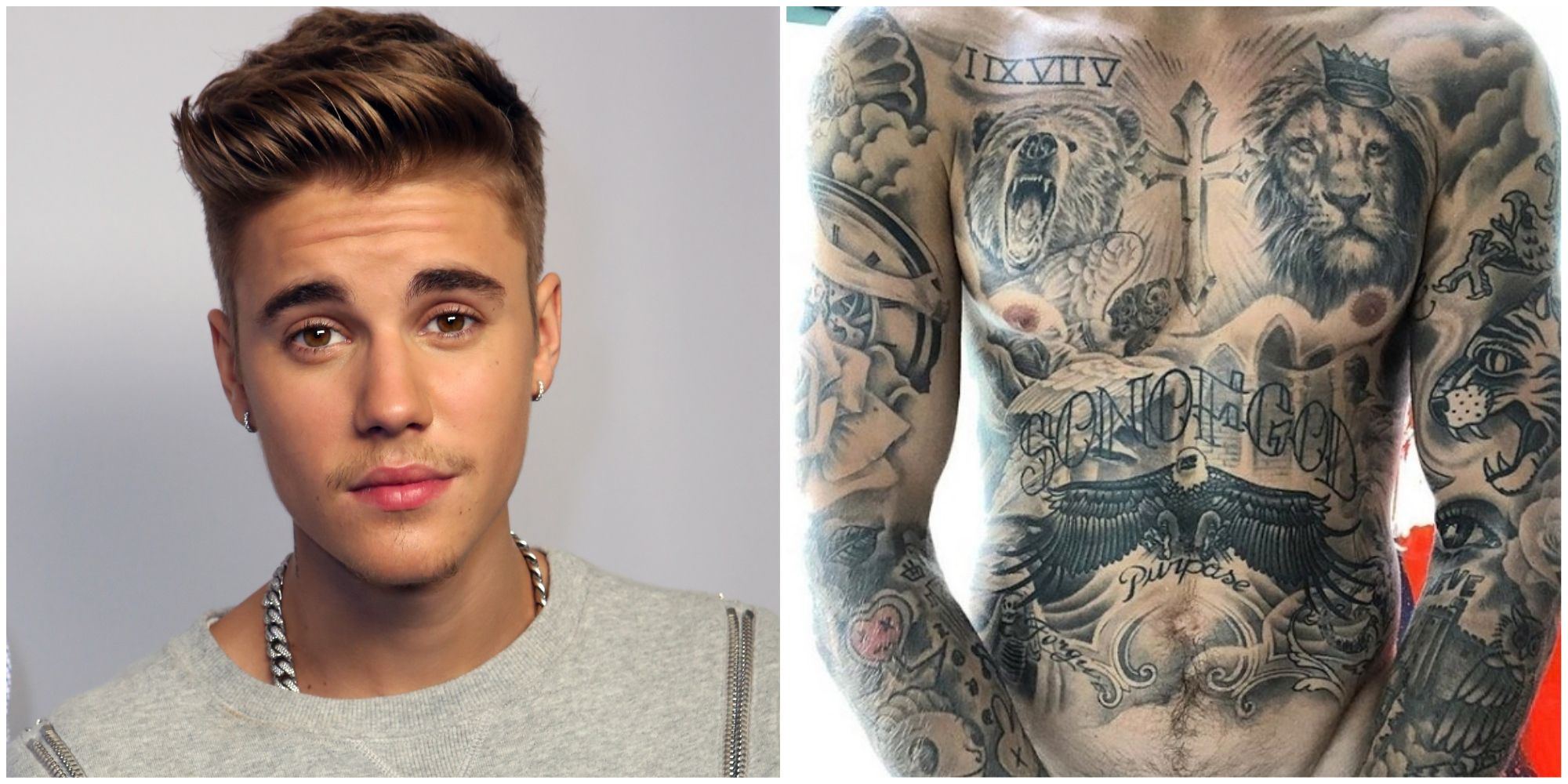 Retrograde reccomend Justin bieber shirtless tattoos