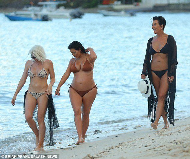 Kardashian nude kris Kris Jenner