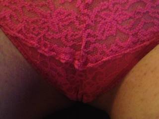 Lick pussy red panties