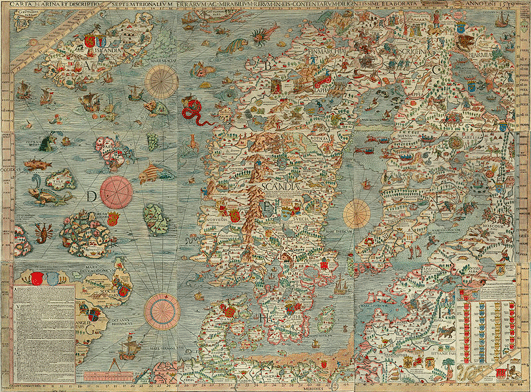 Midget map of the world