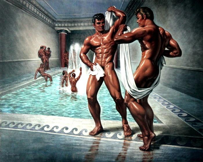 Superman reccomend Muscle gay men gods Gay