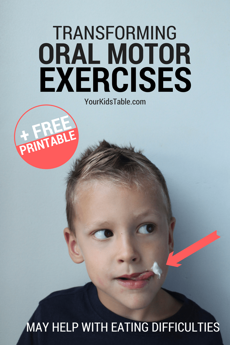 Oral motor exercises speech therapy