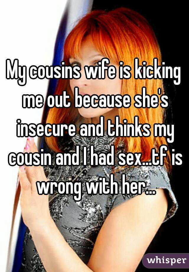 Sex with cousins wife