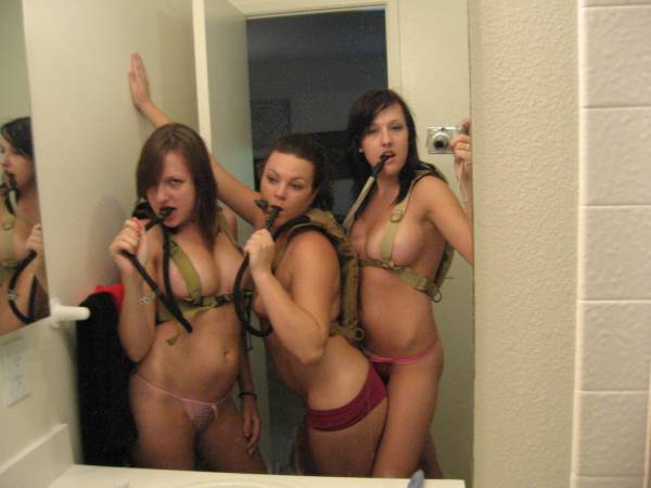 Sexy marine naked girls