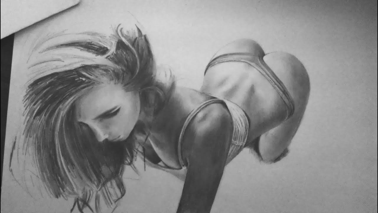 Sexy sketches of girls