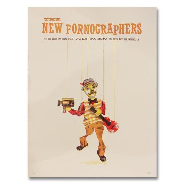 The new pornographers poster
