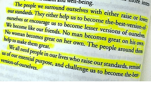 best of We surround people either The ourselves with